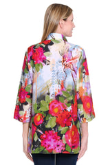 Woven Print Tunic - Petite - Floral Multi
