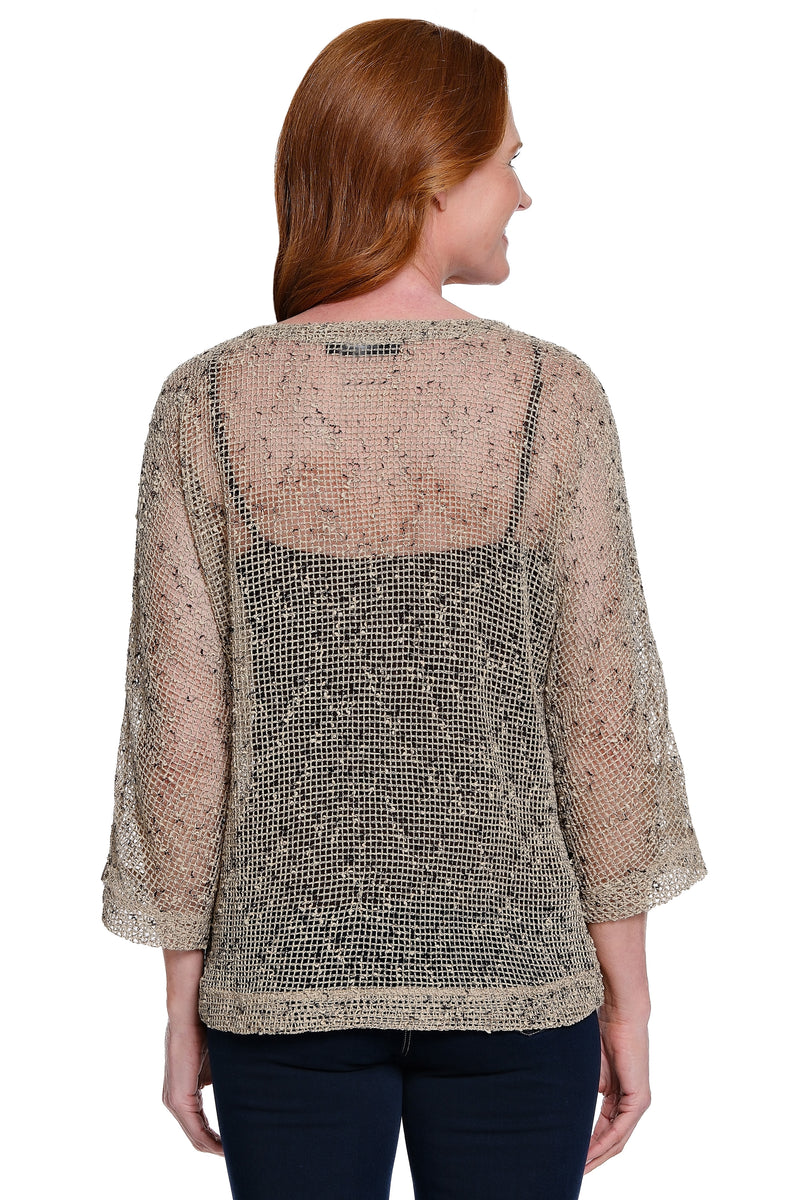 Woven Jacket with Sharkbite Hem - Khaki