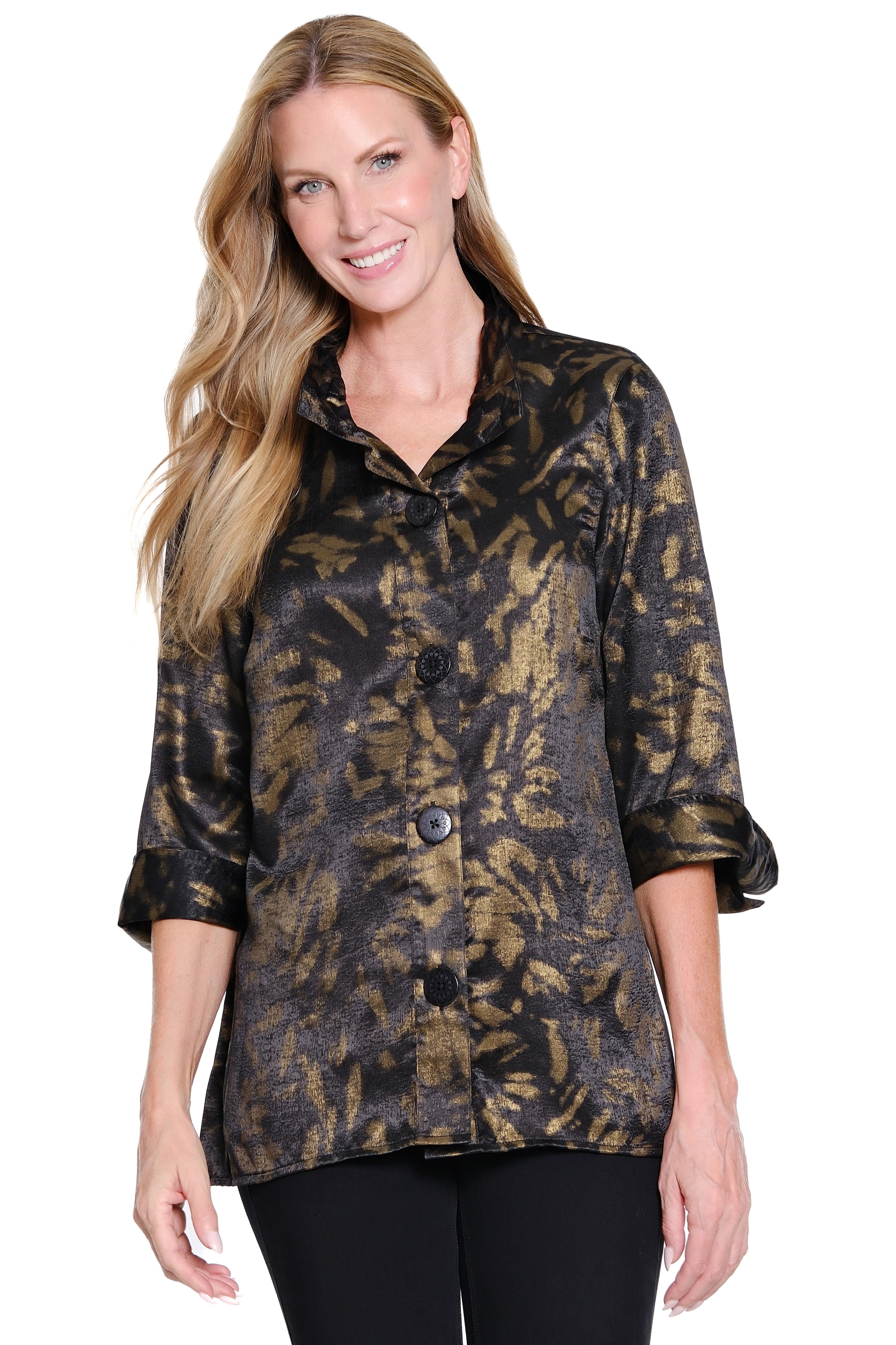 Print Shimmer Tunic - Multi