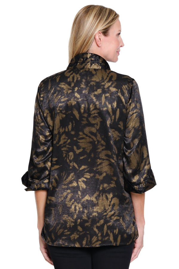 Print Shimmer Tunic - Multi