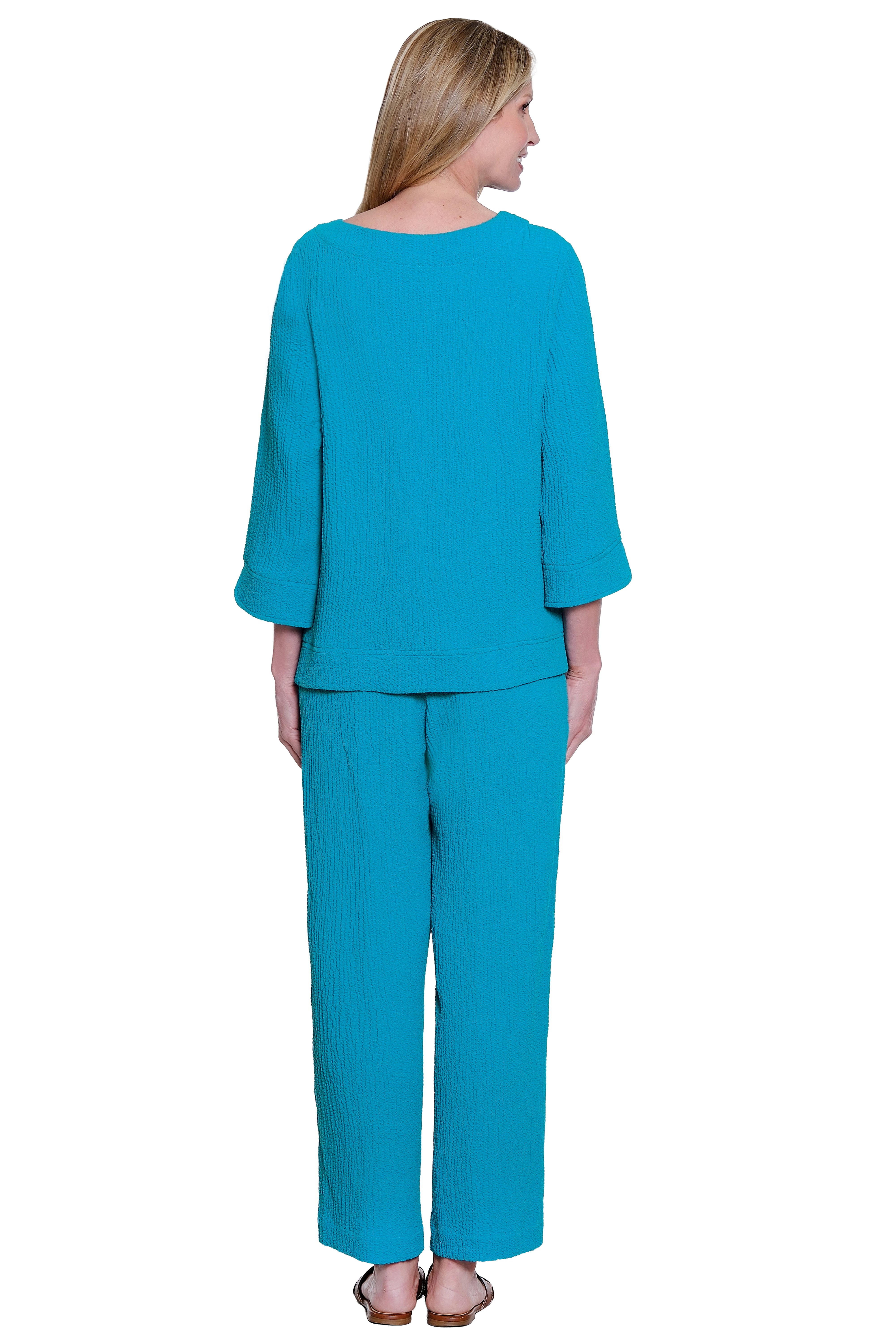 Woven Pull-On Pant - Peacock - view 2